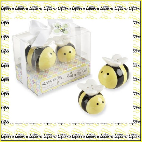 Salero y Pimentero de abejas