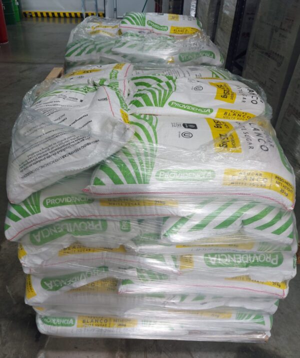 AZÚCAR BLANCO SACO 25 KG PALET