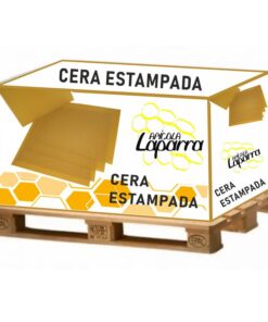 palet de cera de abeja laminado