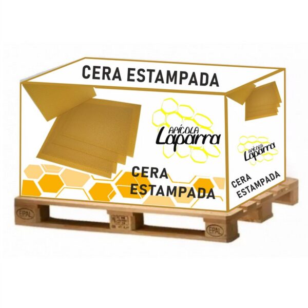 palet de cera de abeja laminado